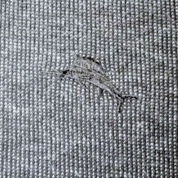 Tommy Bahama Men's | Cotton Quarter Zip Pullover Sweatshirt Black Gray | Medium - Picture 8 of 12